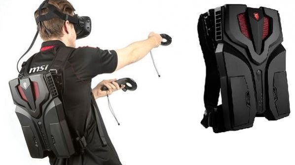 با کوله پشتی واقعیت مجازی MSI آزادانه بازی کنید!