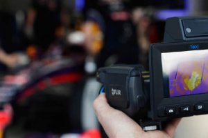 دوربین‌های حرارتی در مسابقات فرمول یک