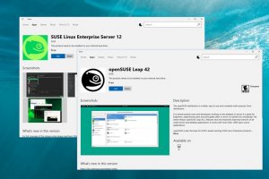 لینوکس SUSE و openSUSE به فروشگاه ویندوز اضافه شدند + لینک دانلود