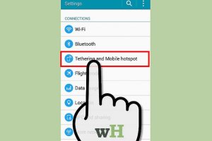 اسمارت‌فون اندرویدی را به هات‌اسپات وای‌فای تبدیل کنید