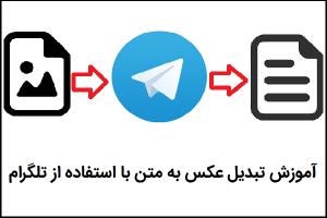 چگونه با استفاده از تلگرام متن یک عکس را به نوشته تبدیل کنیم؟