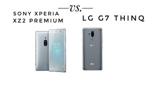 مقایسه ال‌جی G7 ThinQ با سونی اکسپریا XZ2 پرمیوم