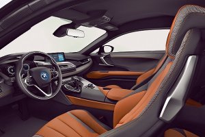 BMW i8 رخشی که آسفالت را از زمین جدا می‌کند