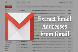 چگونه آدرس‌های ایمیل را در جی‌میل استخراج کنیم؟